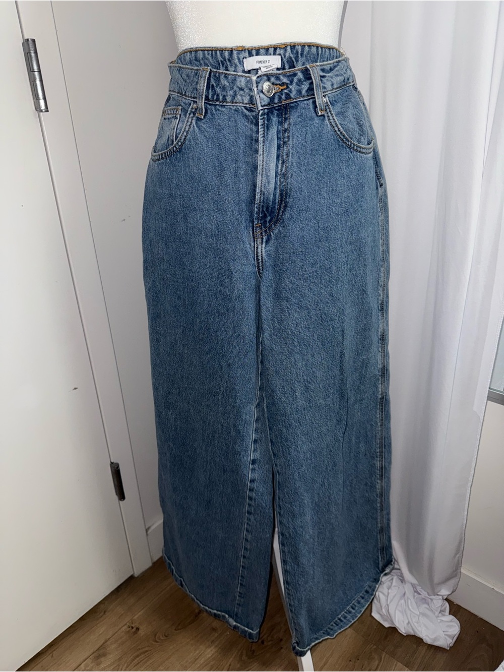 Forever 21 wide leg jeans